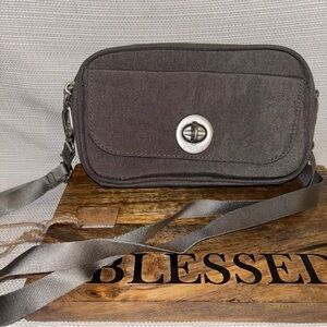 Baggallini Gray Hanoi RFID Convertible Bag
